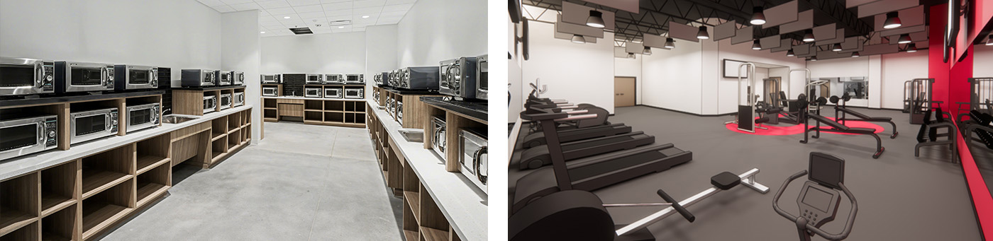 Burlington_microwaves and gym2